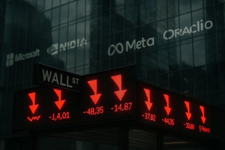 Неделя рекордных потерь для ИИ: техногиганты&nbsp;Microsoft, Meta*, Nvidia и другие теряют $1 трлн за неделю